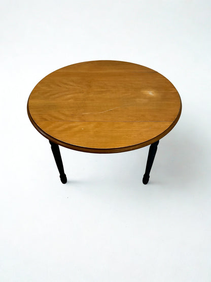 Table ronde en bois