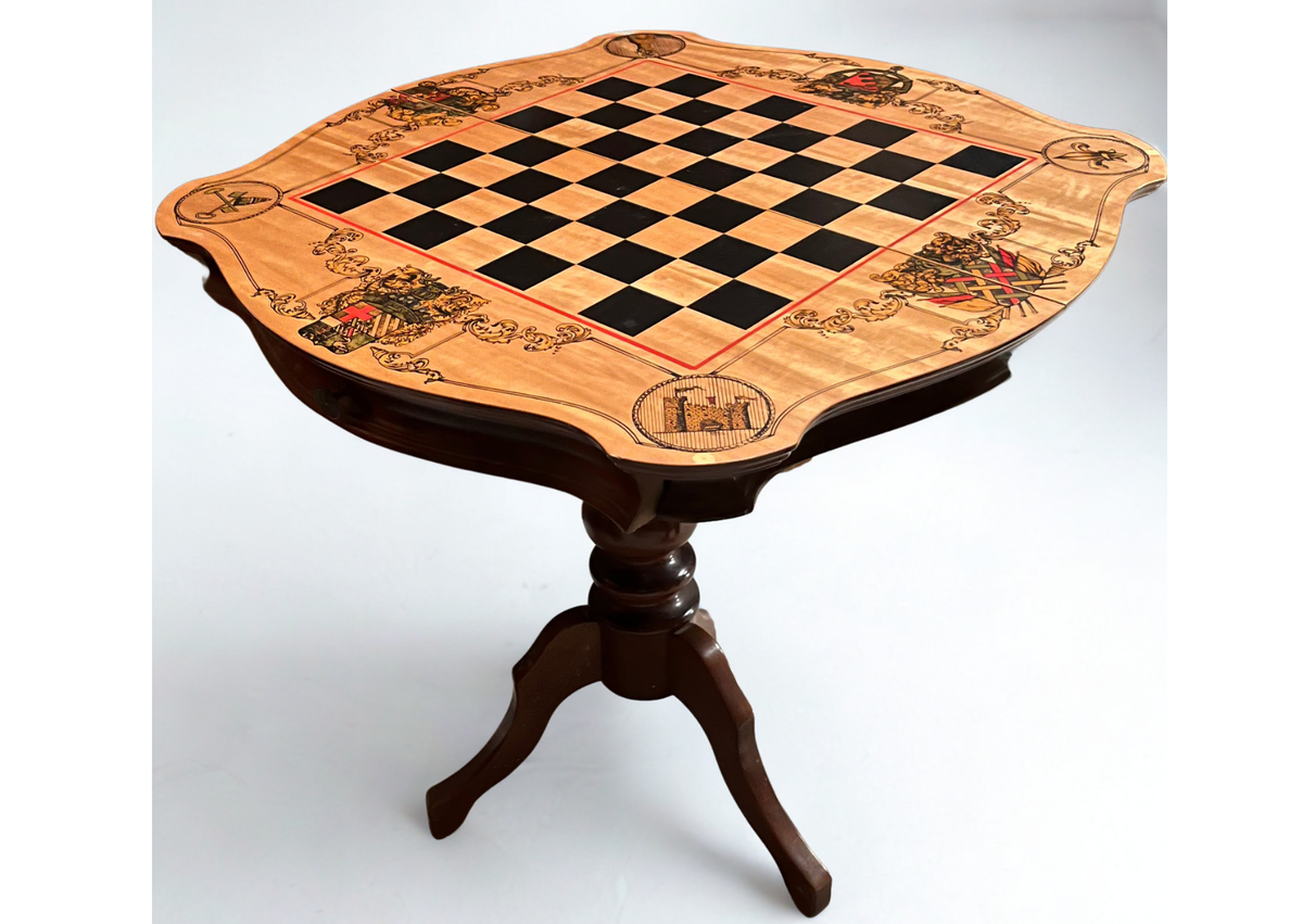 Table de Jeu - Echiquier - Bois