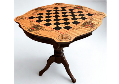 Table de Jeu - Echiquier - Bois