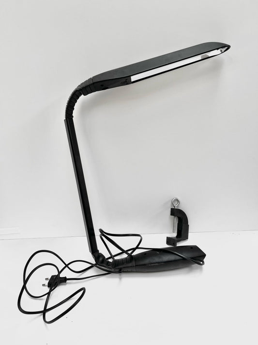 Lampe de bureau noire