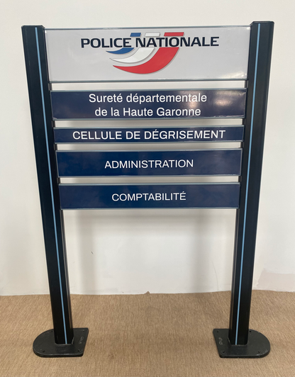 Police - Panneau Intérieur R/V