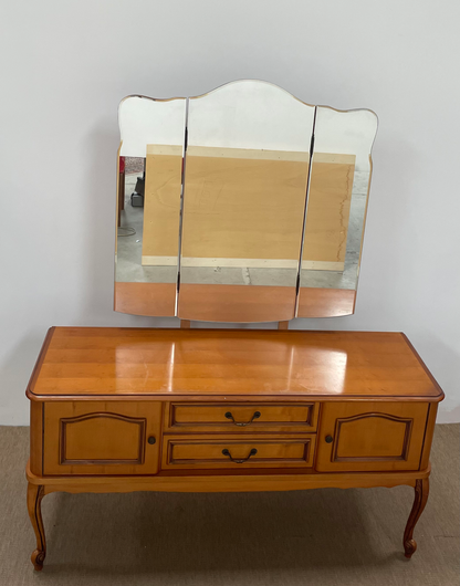 Coiffeuse - Miroir - Vintage