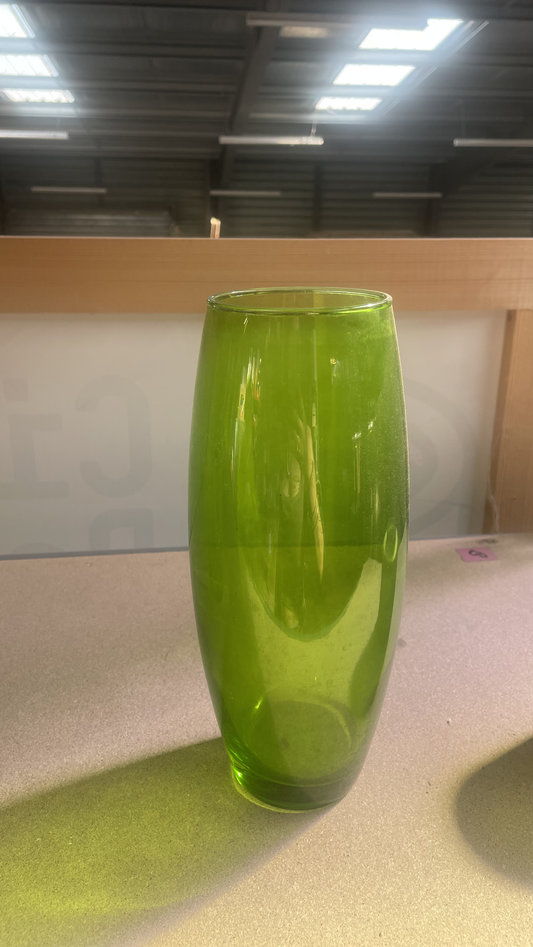 Vase vert - verre