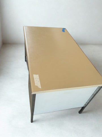 Bureau Droit - Tiroir - Métal