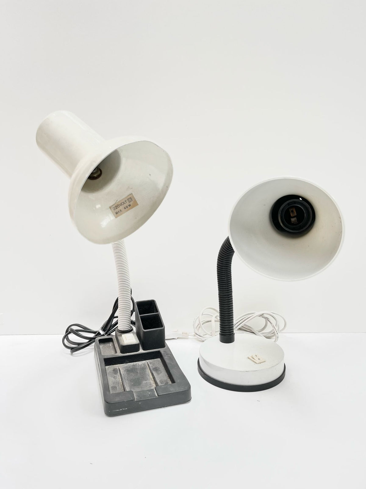 Lampes de bureau blanches