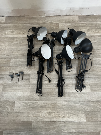 Lampe de bureau noir