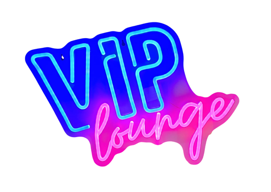 Enseigne néon VIP Lounge