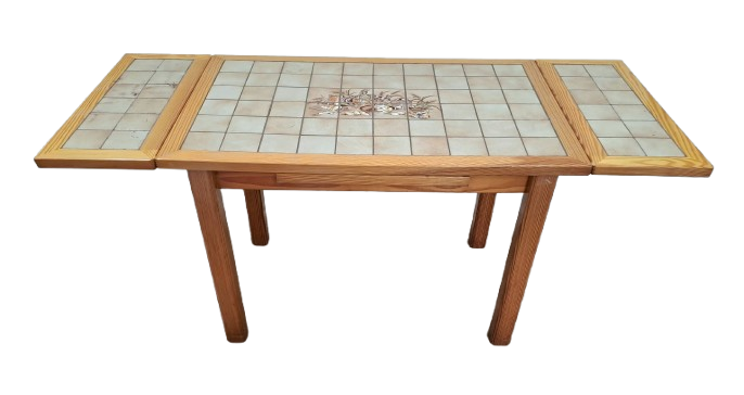 Table à manger - cuisine - Bois & Carrelage