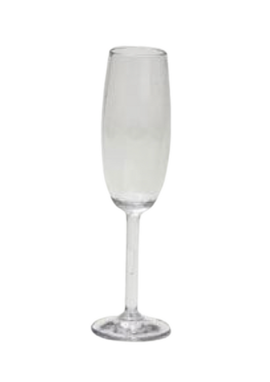 Flûte à champagne cassable (15 cl)