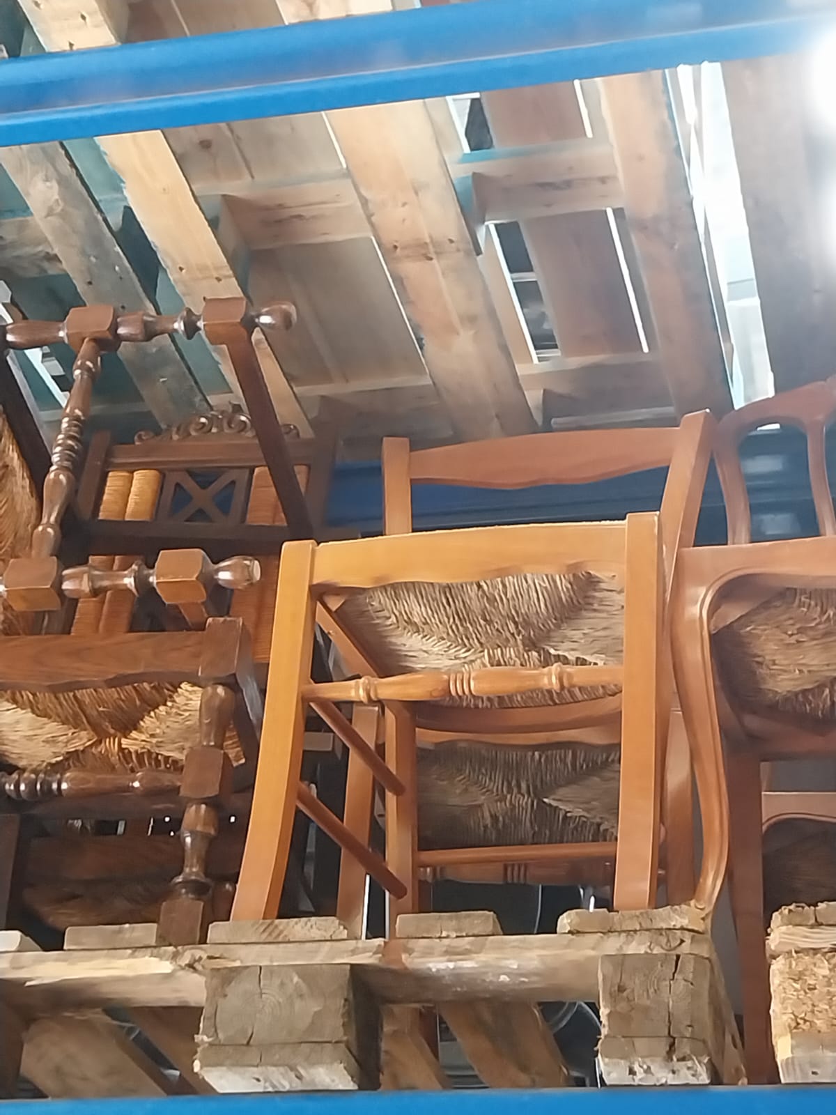 Chaise de cuisine en bois