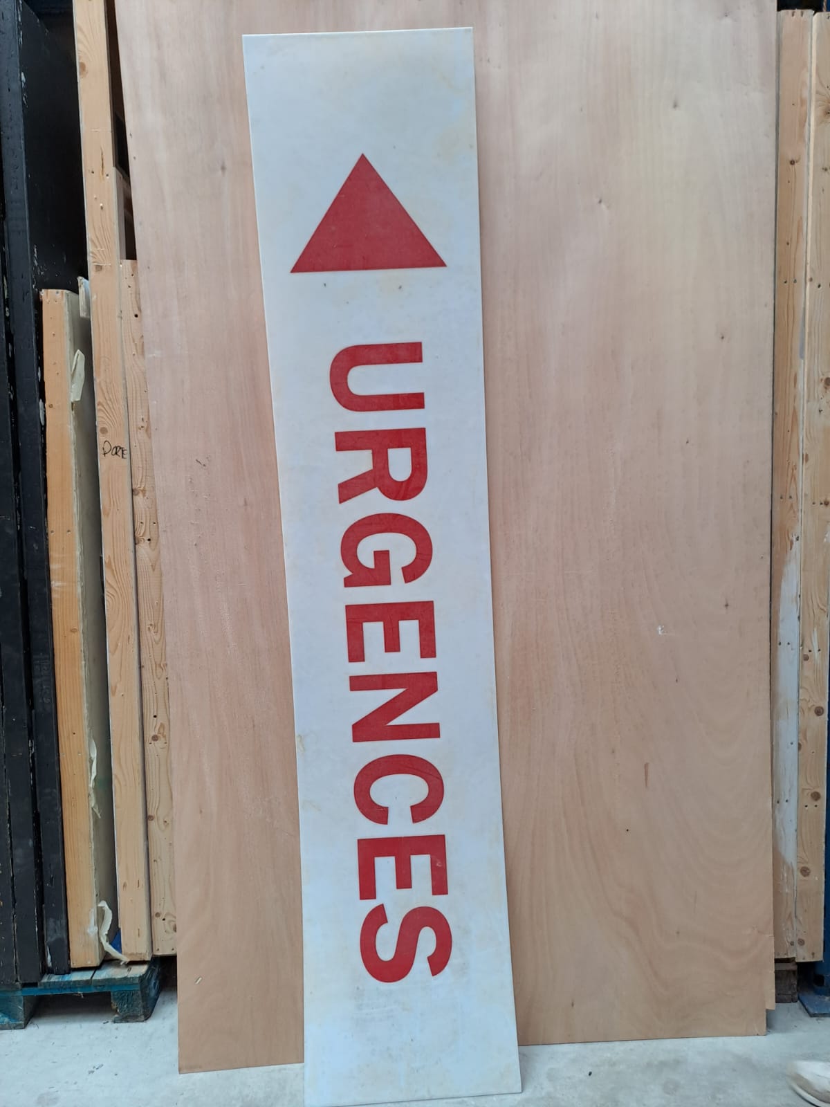 Panneau - Urgences