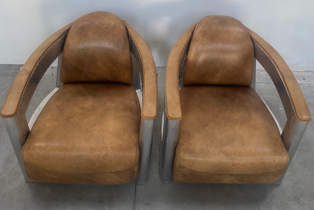 Ensemble Canapé & Fauteuil - Aviateur