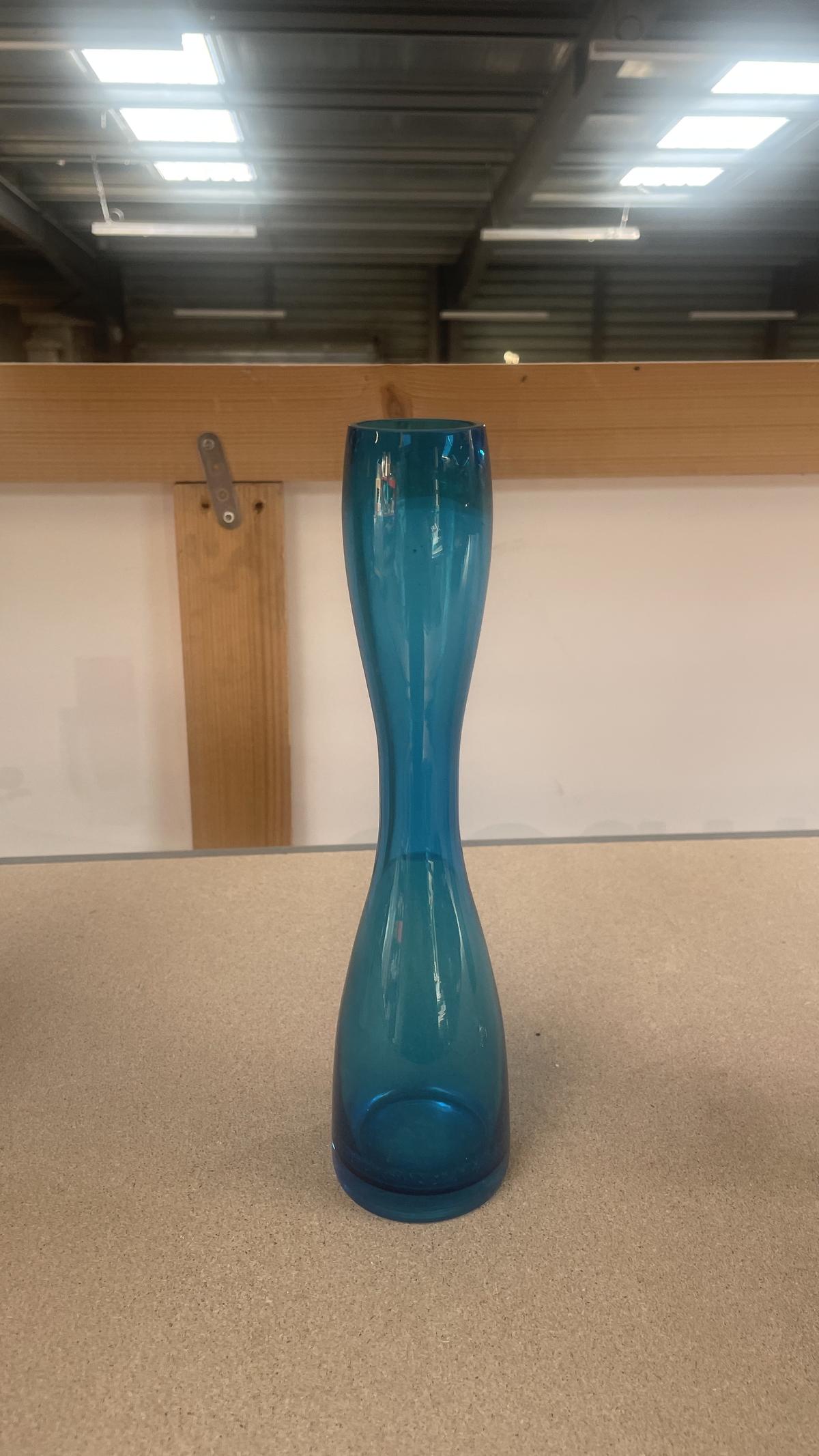 Vase bleu - verre