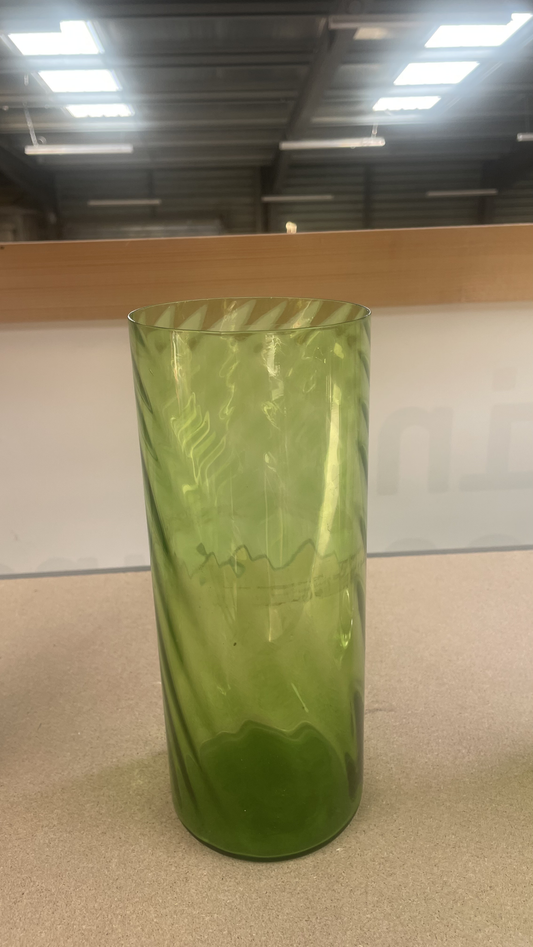 Vase vert - verre
