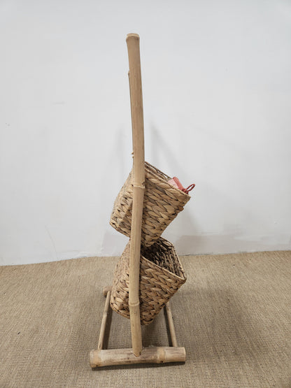 Porte serviette en bambou