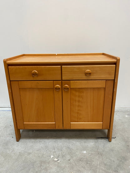 Buffet en bois avec tiroir et rangement