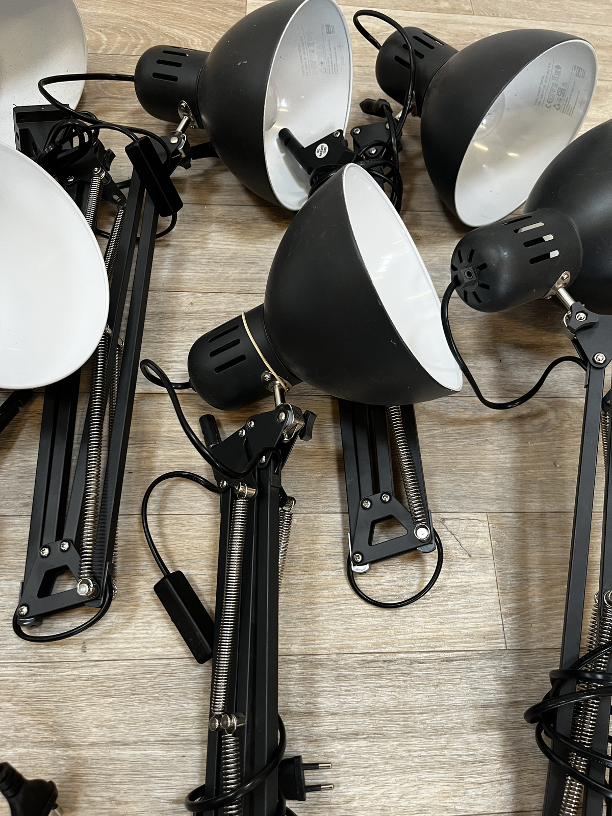 Lampe de bureau noir