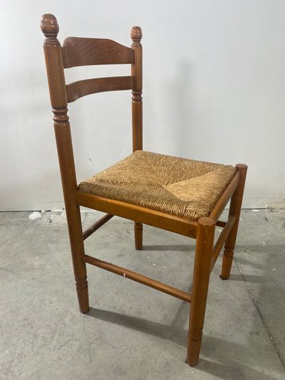 Chaise - Bois - Assise Paille