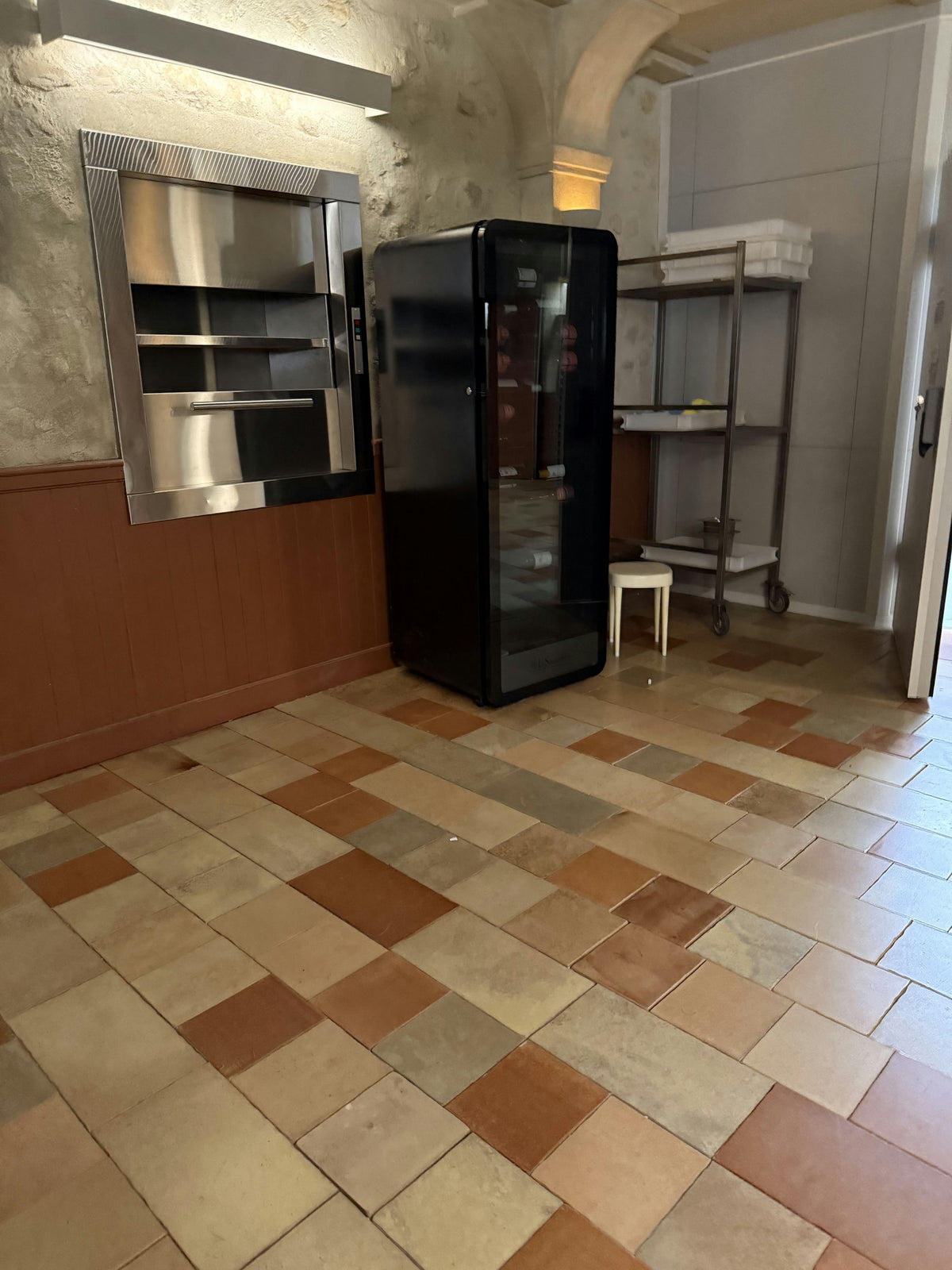 Carrelage imitation tomette
