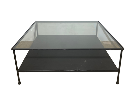 Table Basse - Noir - Verre