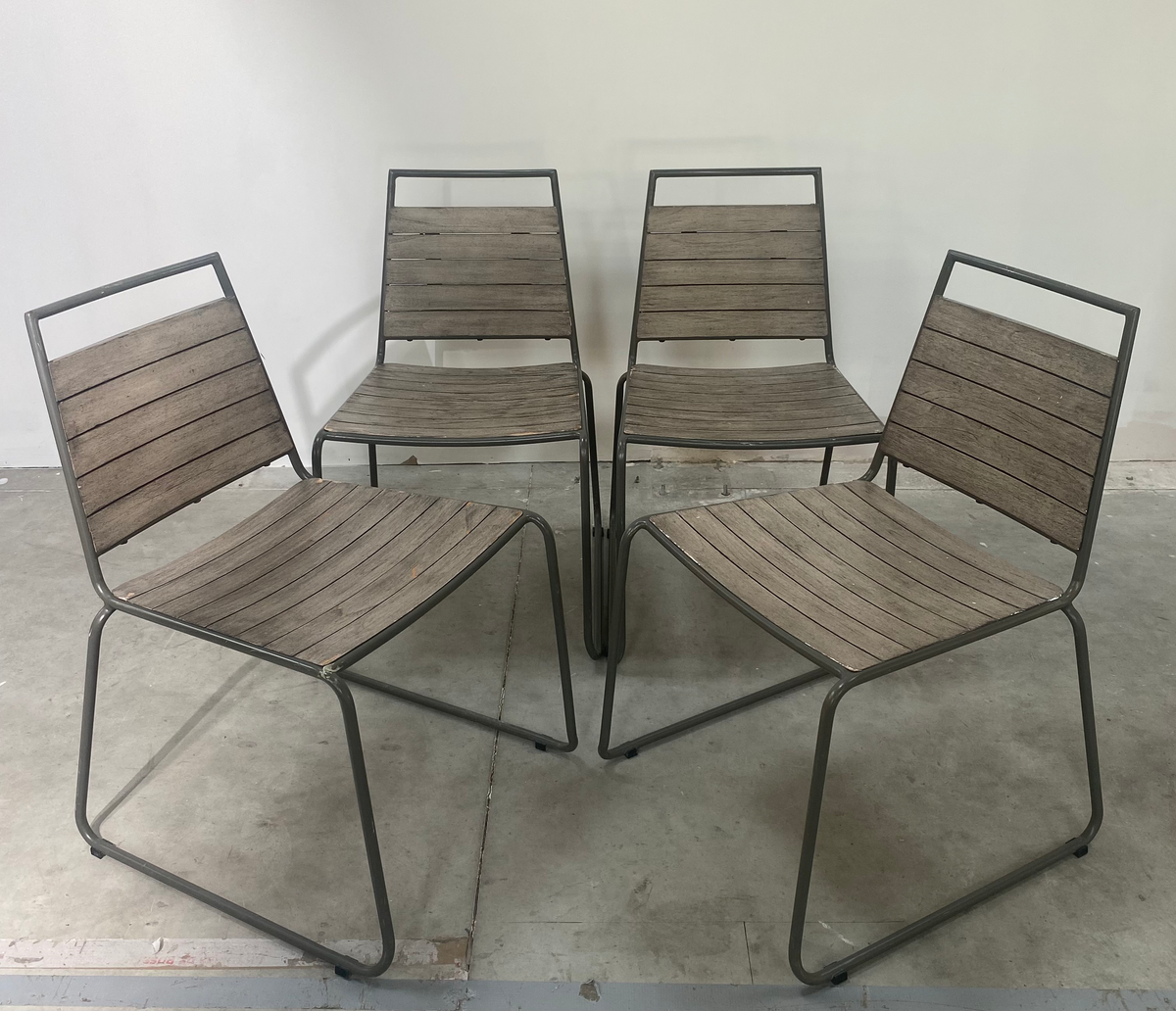 Chaises - Bois - Gris