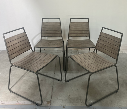 Chaises - Bois - Gris