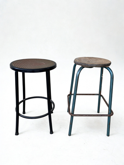 Tabouret en fer