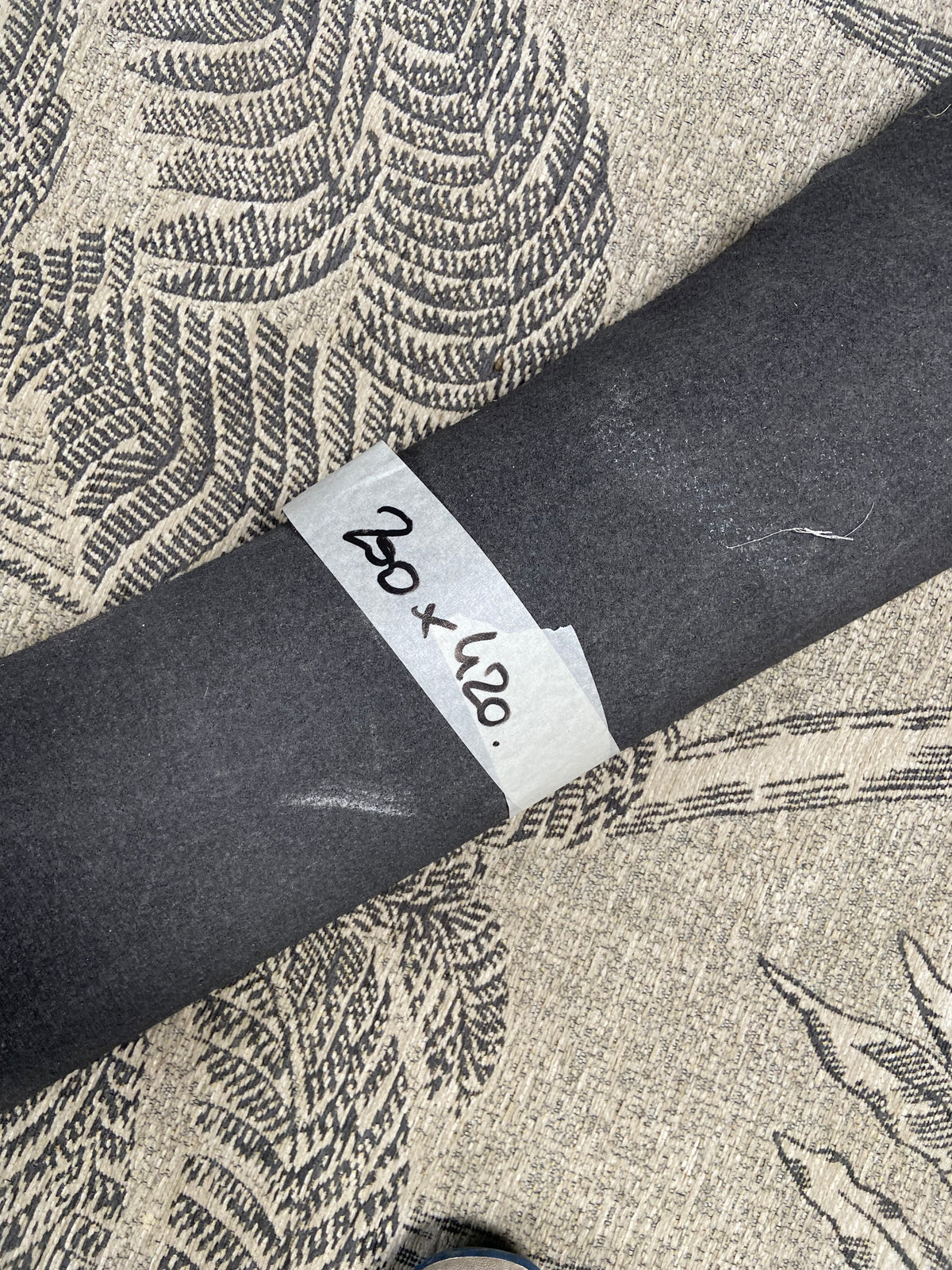 Tapis/ moquette grise