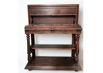Desserte en bois vintage