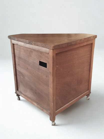 Meuble TV d'angle en bois