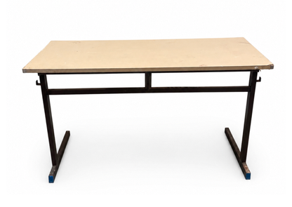 Bureau-blanc - marron