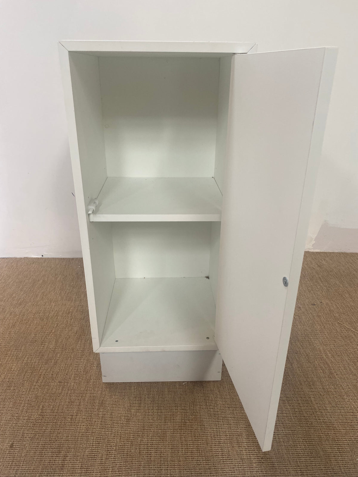 Meuble colonne blanc à porte (L 35 × P 35 × H 82 cm)