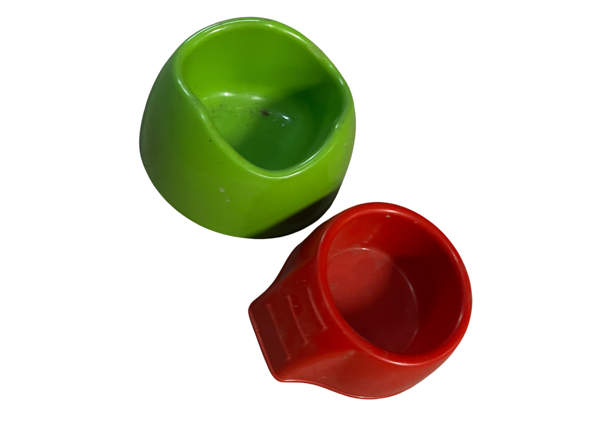 Gamelle pour chien verte ou rouge