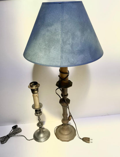 Pied de lampe chandelle
