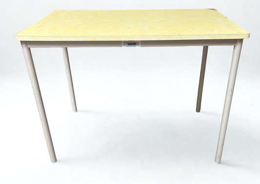 Table Formica jaune