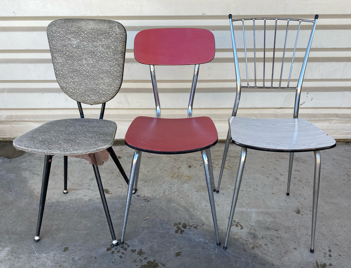 Lot de chaise vintage