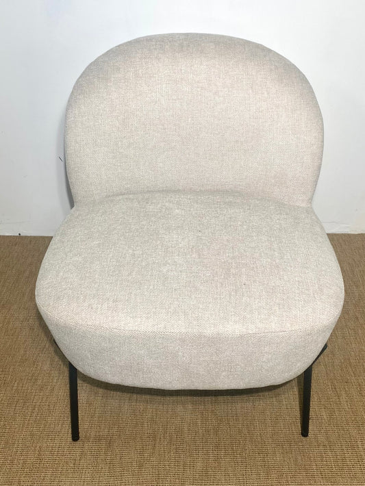 Fauteuil - Beige - Tissu