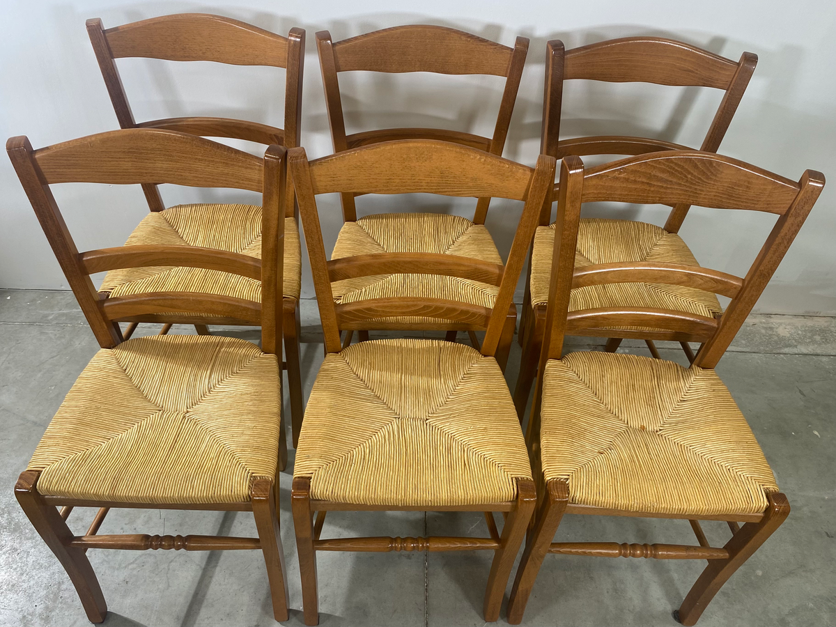 Chaise - Bois - Assise Paille