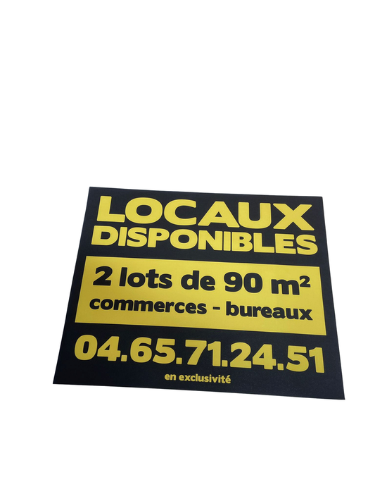 Enseigne et lumineuse
