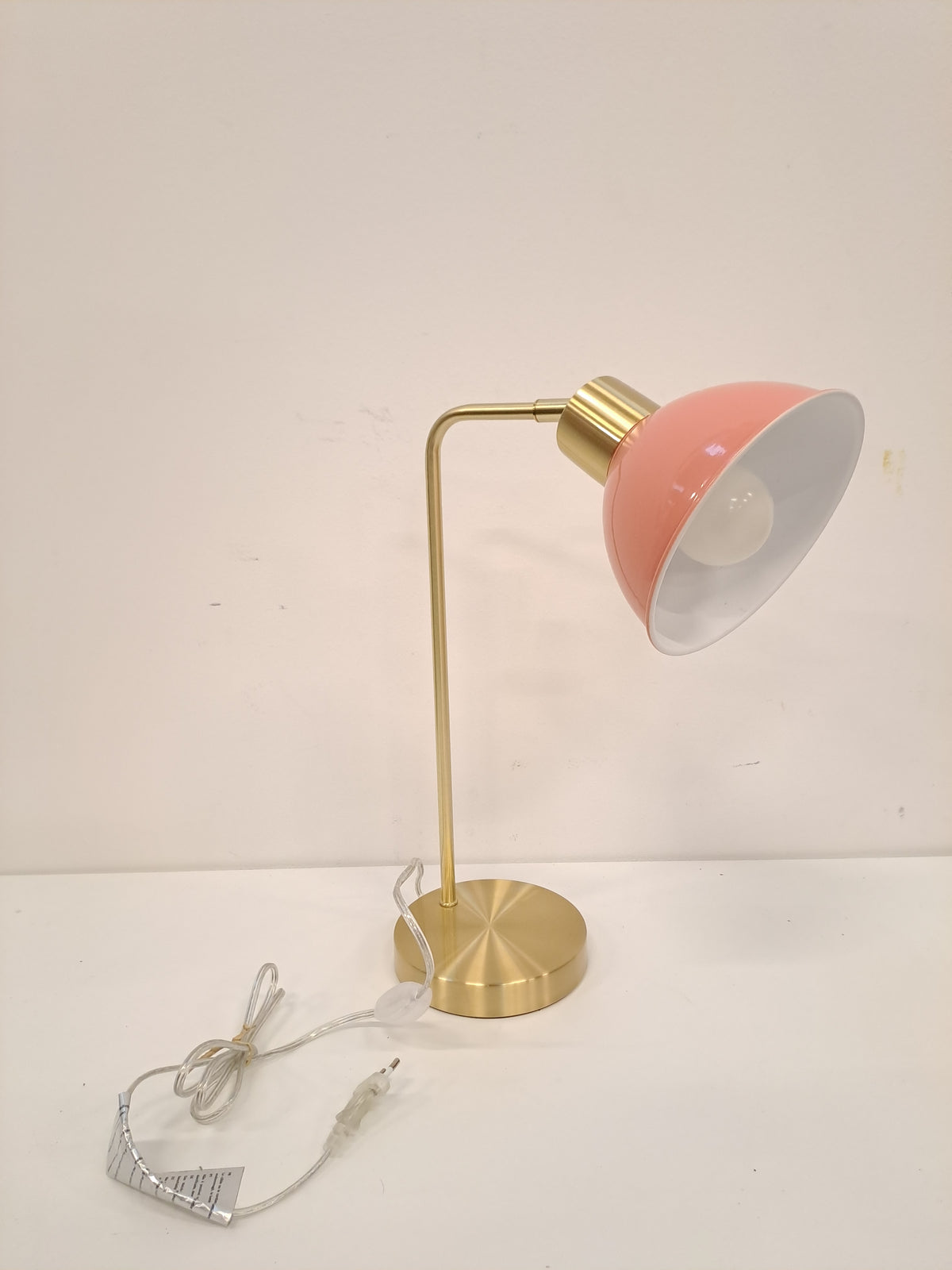 Lampe de bureau rose