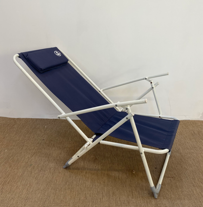 Fauteuil Pliable - Bleu Marin
