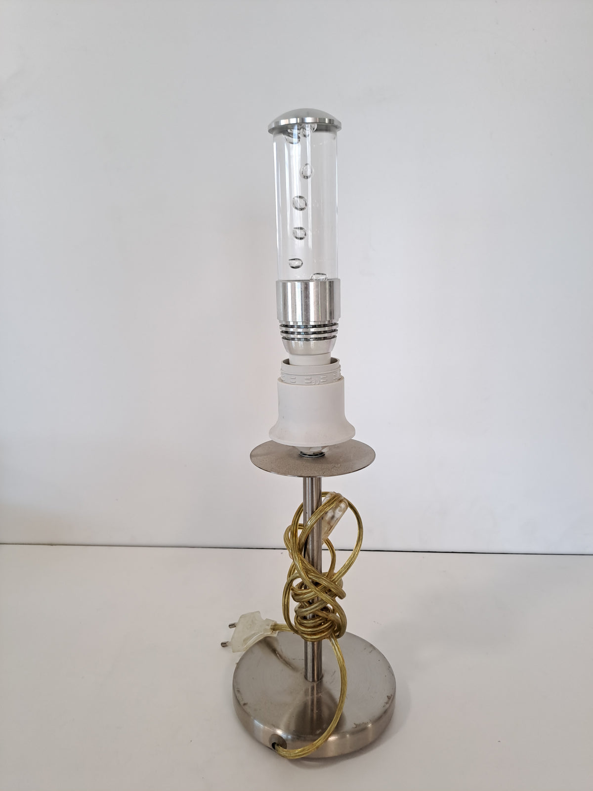 Lampe de table vintage ampoule led bulles