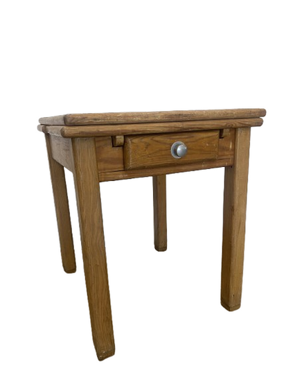Table cuisine - carré - Bois - Tiroir