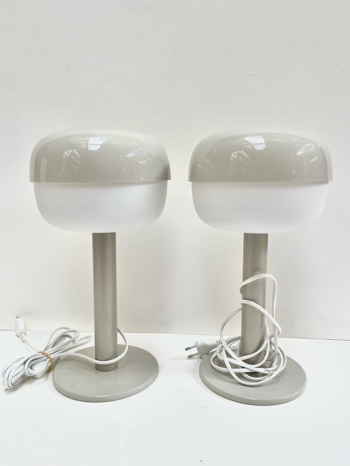 Lampe d'appoint Grise et blanche