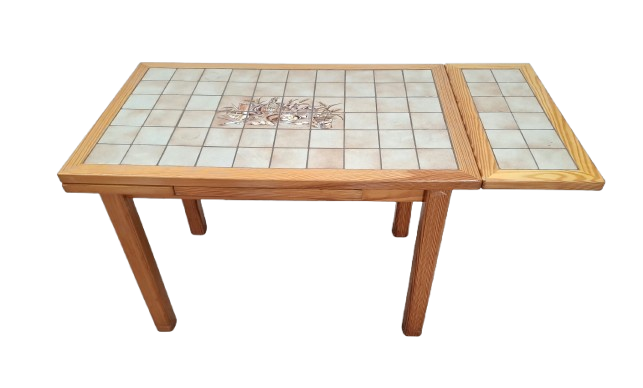 Table à manger - cuisine - Bois & Carrelage