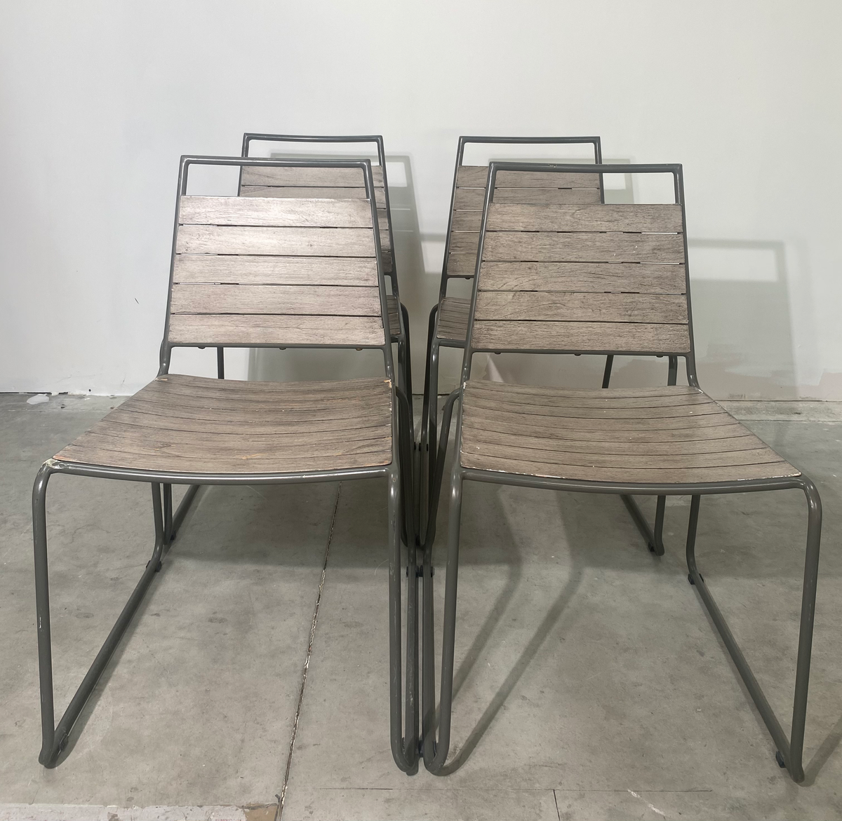 Chaises - Bois - Gris