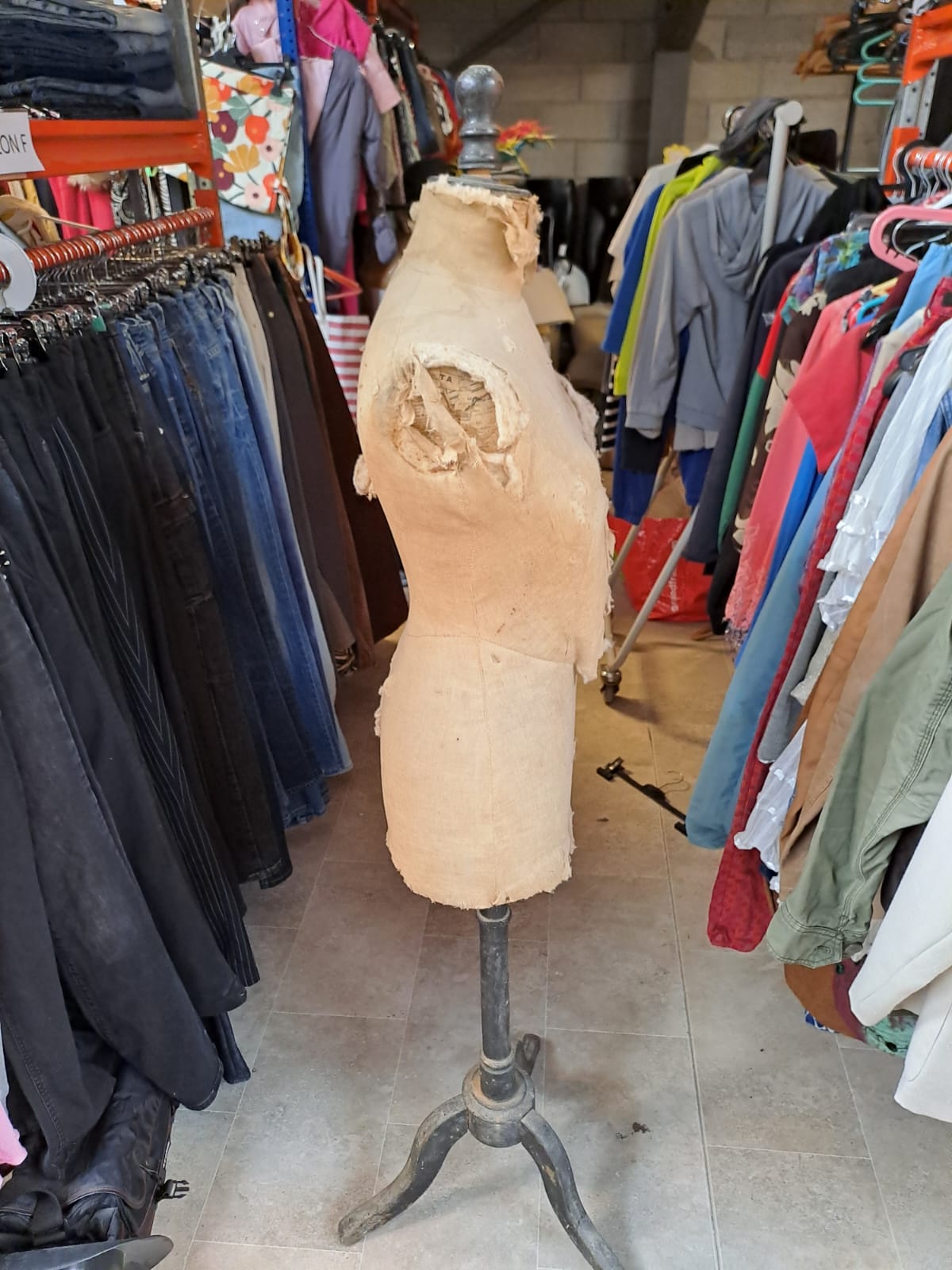 Buste de couturière ancien