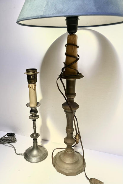 Pied de lampe chandelle
