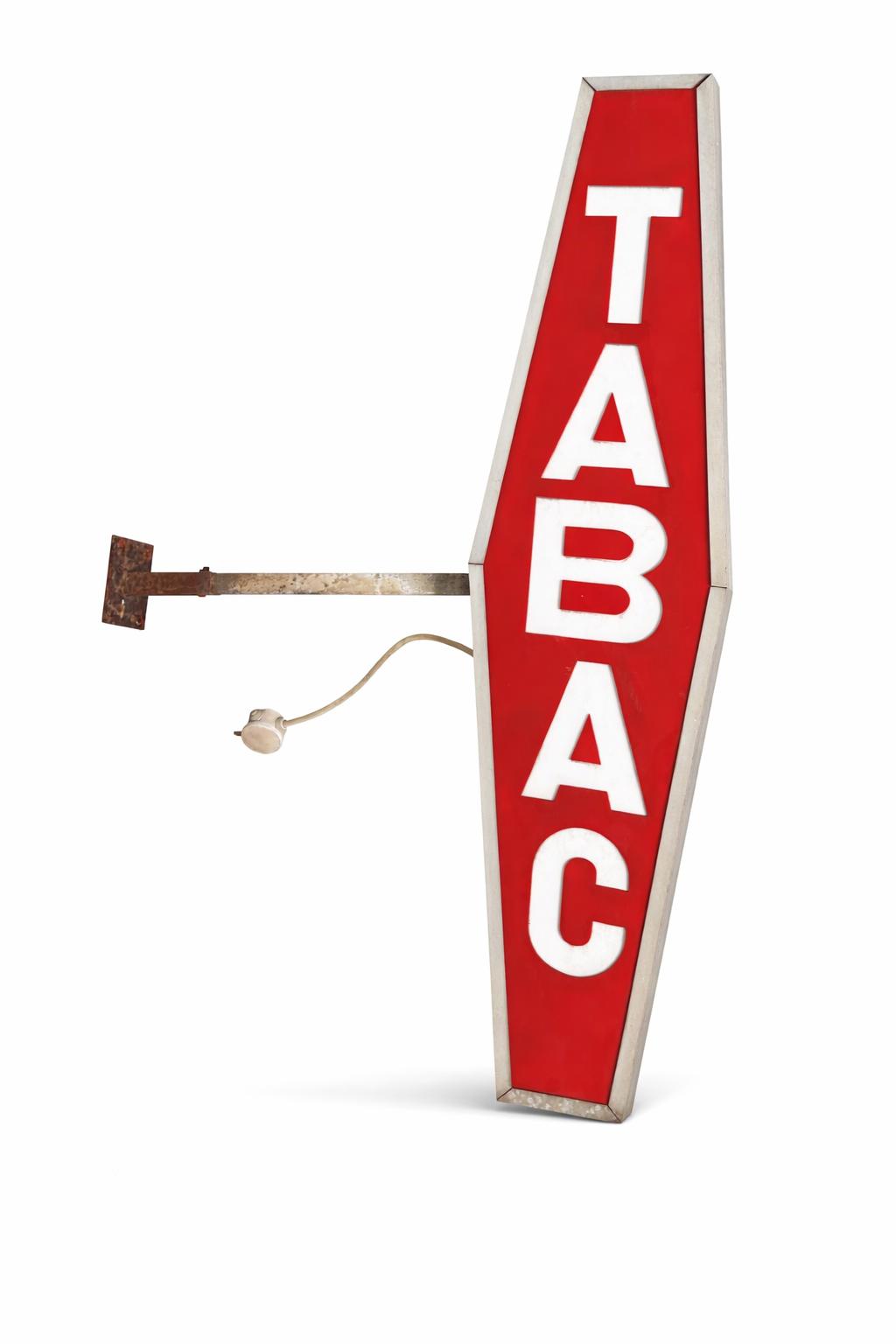 Enseigne tabac lumineuse