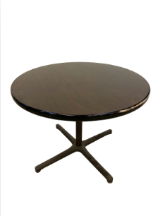 Table ronde - Bois Foncé